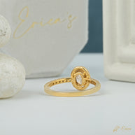 The Empress - Oval Halo Pavé