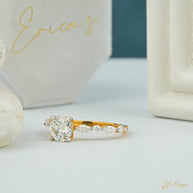 The Glow - Pavé Round Ring