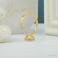 The Soleil - Round Pavé Ring