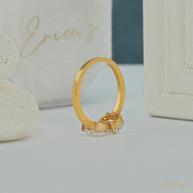 The Duet - Oval & Pear Toi et Moi
