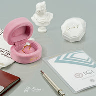 The Charlotte - Oval Pavé Ring