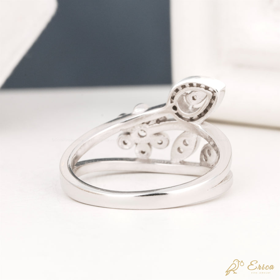 The Garden - Flower & Leaf Botanical Ring