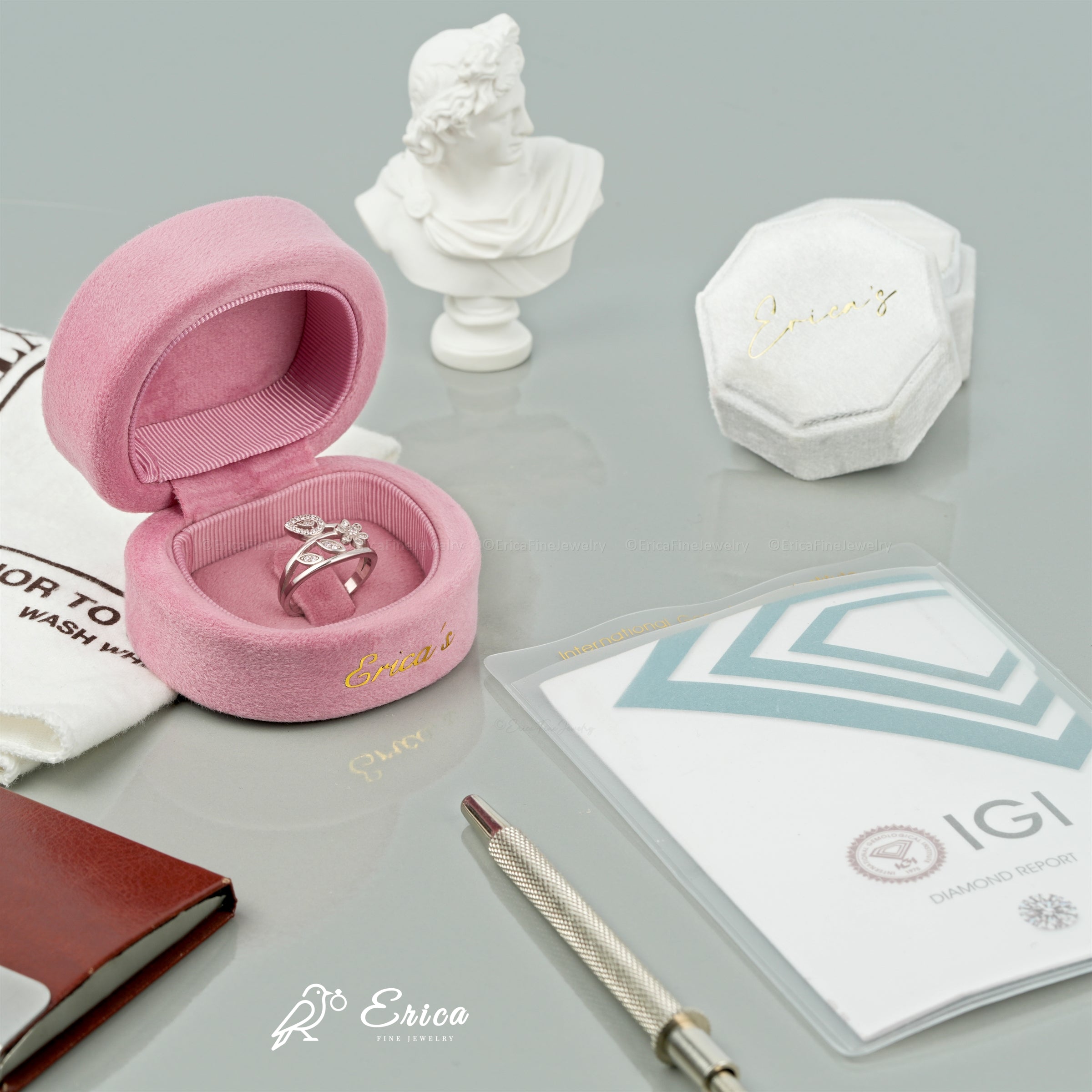 The Garden - Flower & Leaf Botanical Ring
