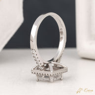 The Valencia - Asscher Cut Classic Halo