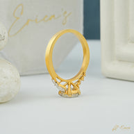 The Celeste - Round Cluster Ring