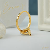 The Lotus - Marquise Three Stone