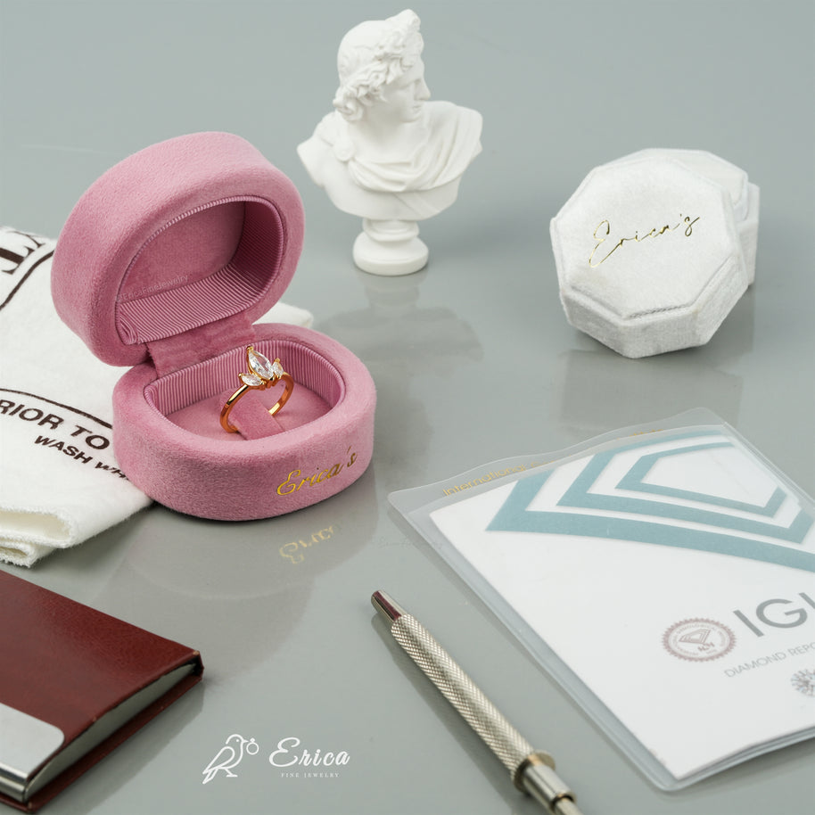 The Lotus - Marquise Three Stone