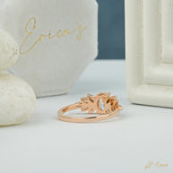 The Eleanor - Vintage Oval with Marquise Sides