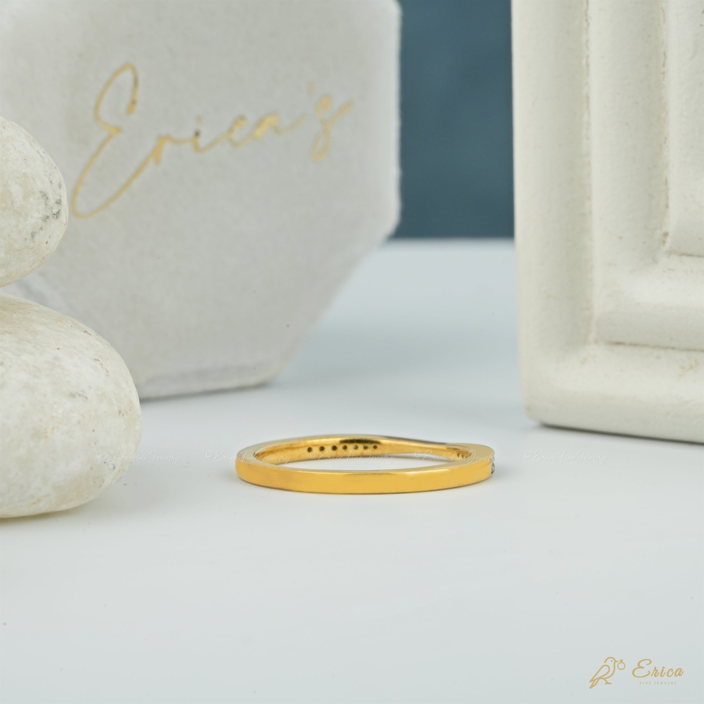 The Delicate - Dainty Pavé Band
