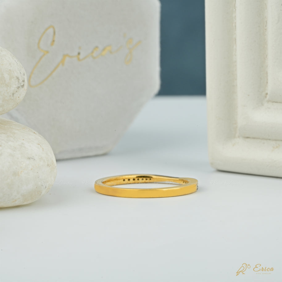 The Delicate - Dainty Pavé Band