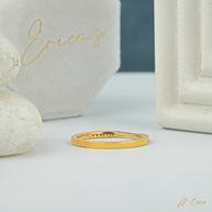 The Delicate - Dainty Pavé Band