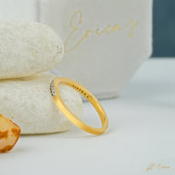 The Delicate - Dainty Pavé Band
