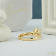 The Infinity - Twisted Pavé Solitaire