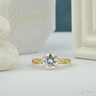 The Infinity - Twisted Pavé Solitaire