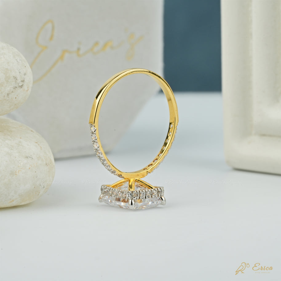 The Beacon - Radiant Hidden Halo Pavé