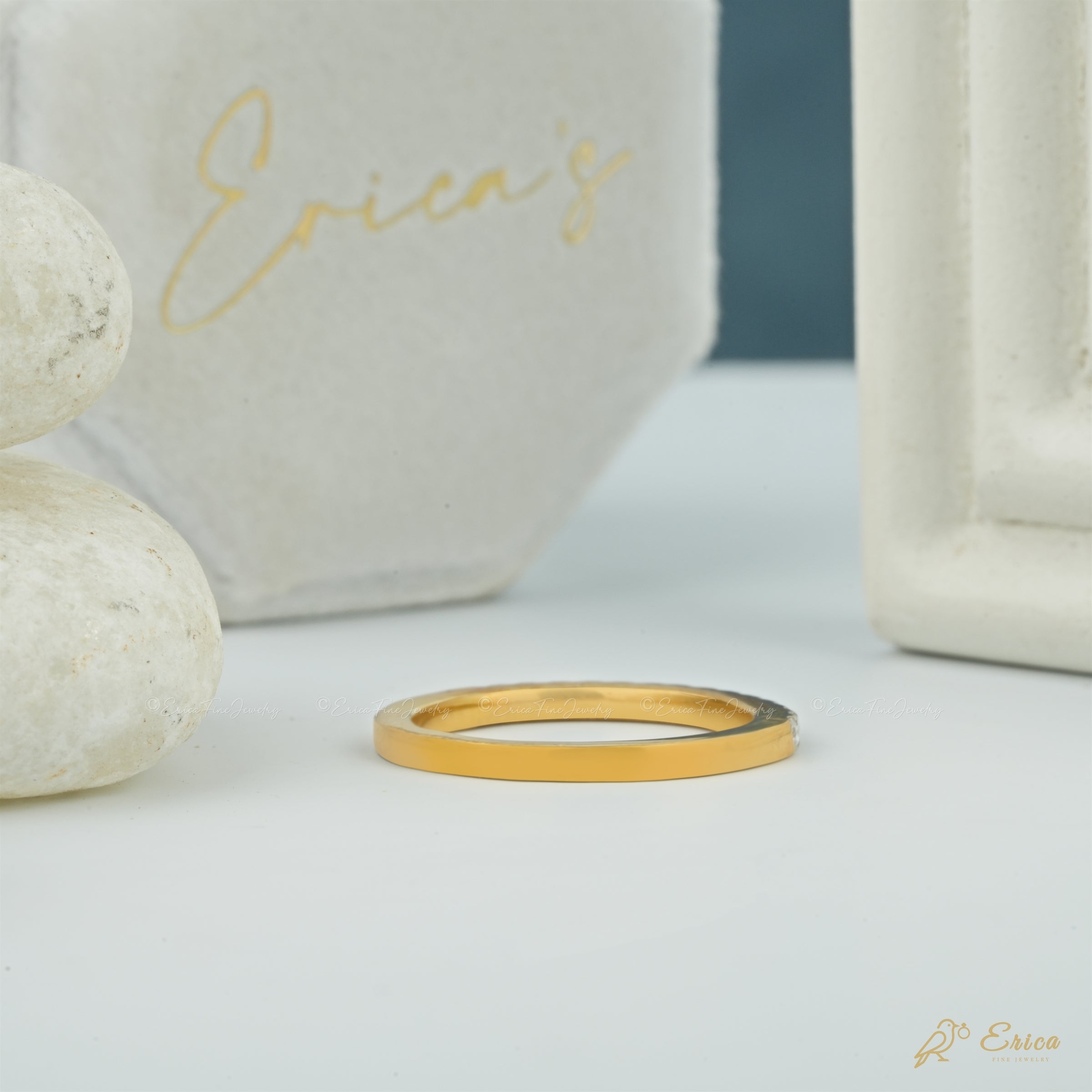 The Radiance - Pavé Semi Eternity Band