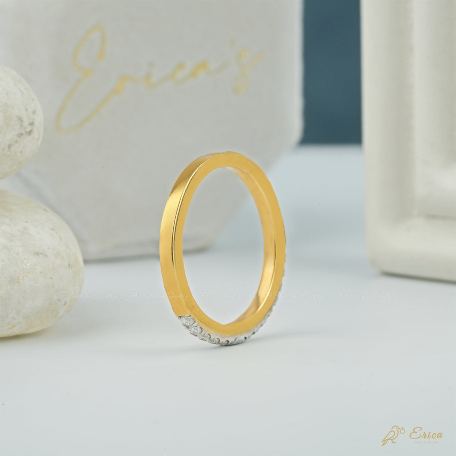The Radiance - Pavé Semi Eternity Band