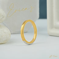The Radiance - Pavé Semi Eternity Band