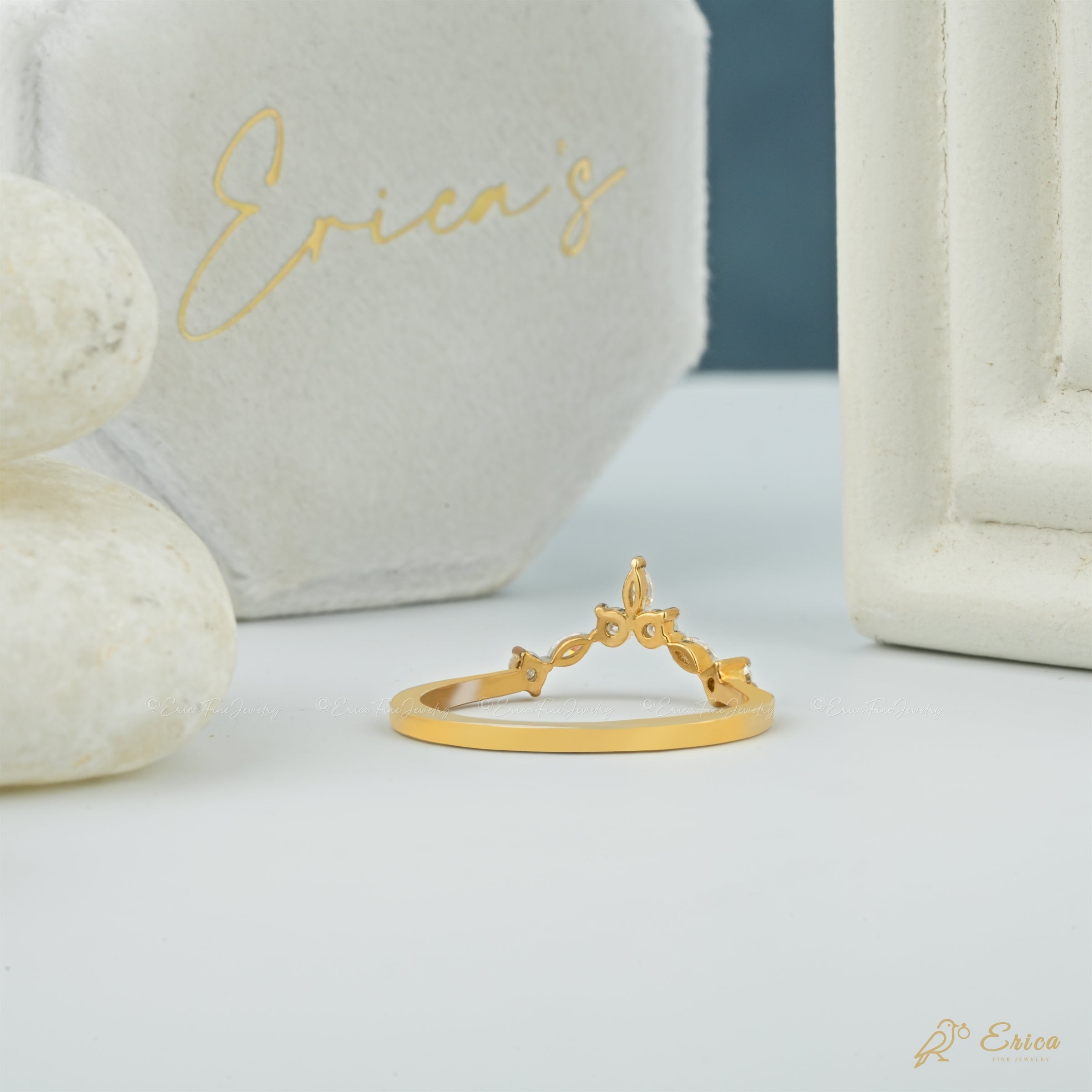 The Crown - Chevron Mixed Cut Band