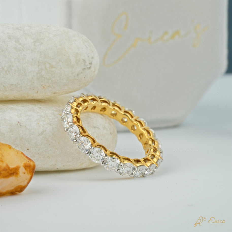 The Classic - Round Brilliant Eternity Band