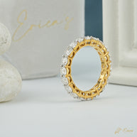 The Classic - Round Brilliant Eternity Band