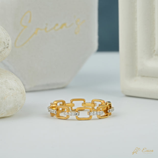 The Link - Chain Pavé Eternity Band