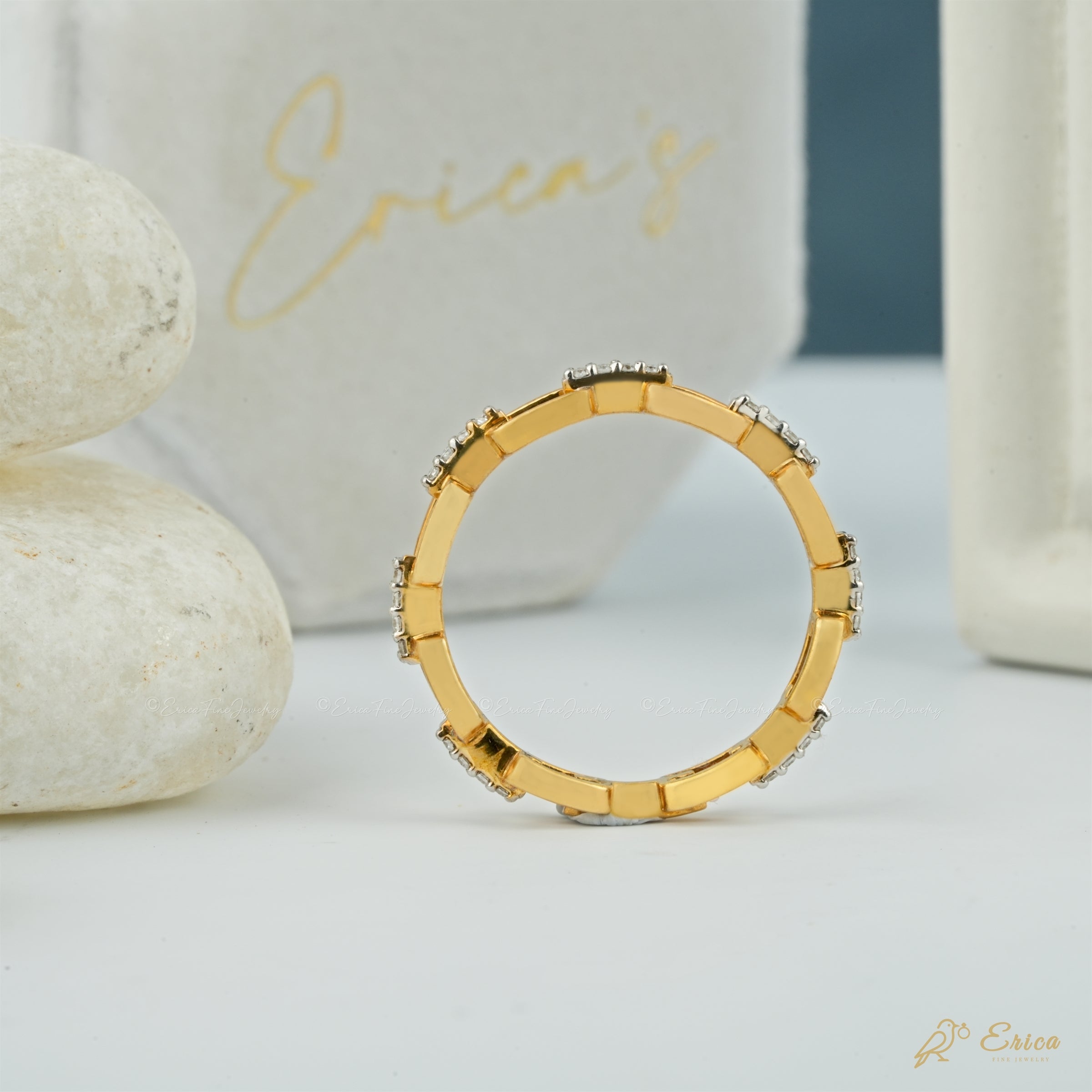 The Link - Chain Pavé Eternity Band