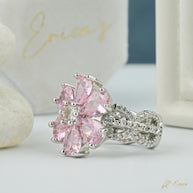 The Peony - Pink Pear Floral Cluster