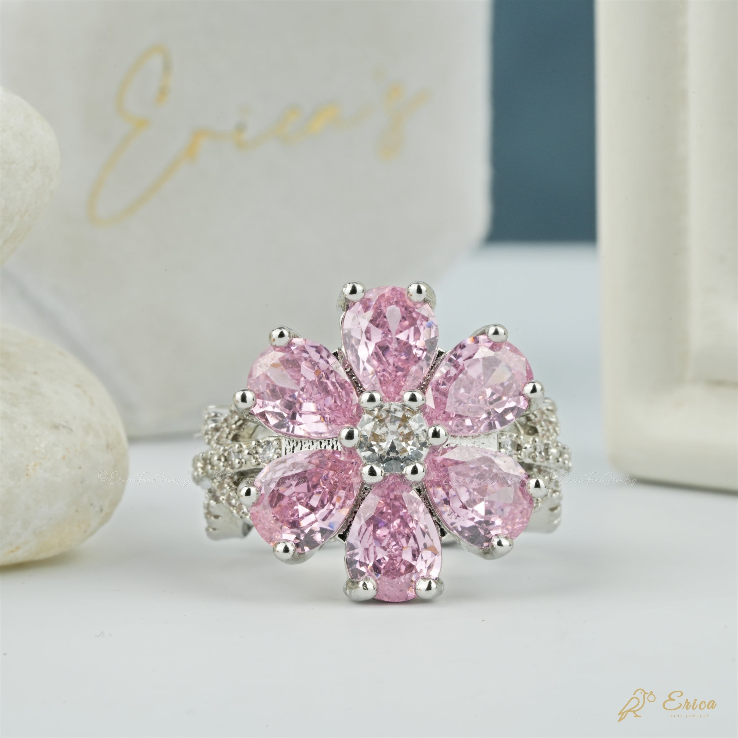 The Peony - Pink Pear Floral Cluster