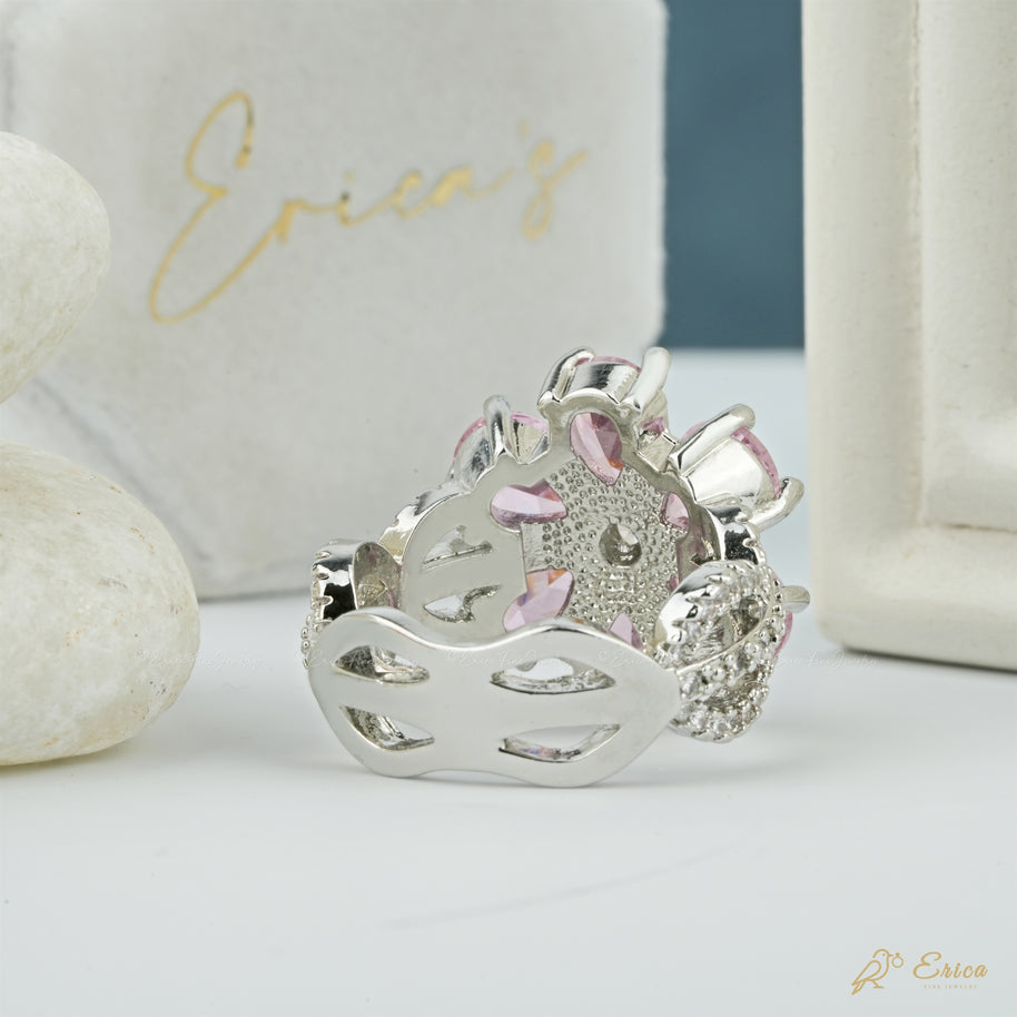The Peony - Pink Pear Floral Cluster