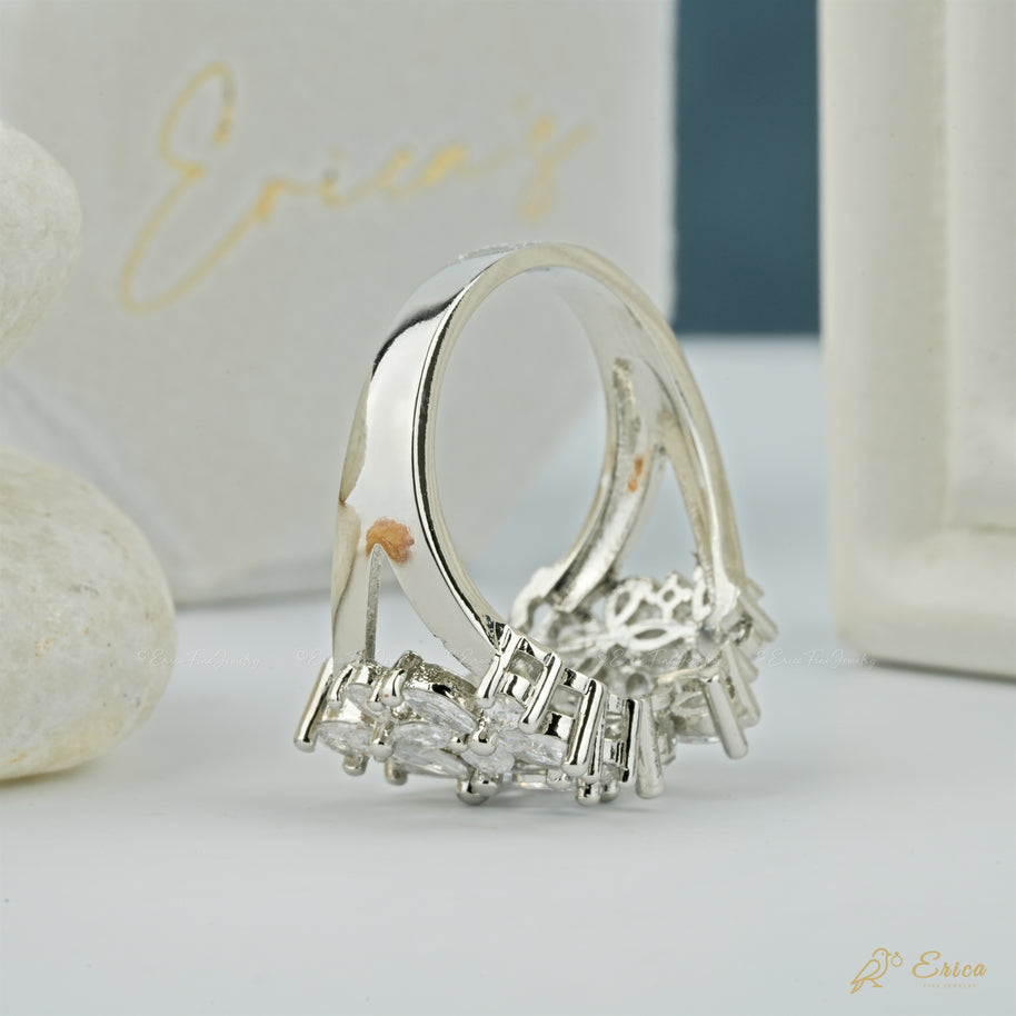 The Bouquet - Vintage Floral Cocktail Ring