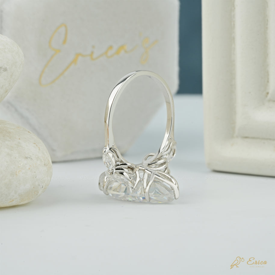 The Botanical - Marquise Cluster Ring